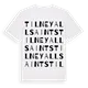 Tilney All Saints ordlek t-shirt