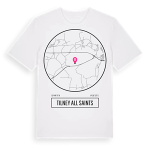 Tilney All Saints t-shirt – ekologisk bomull t-shirt från Pinshirt