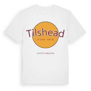 Tilshead cirkel t-shirt – ekologisk bomull t-shirt från Pinshirt