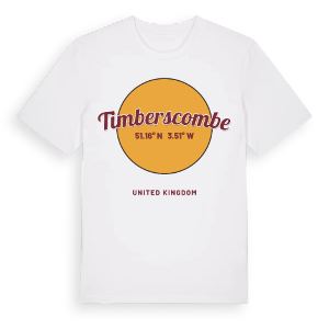Timberscombe cirkel t-shirt – ekologisk bomull t-shirt från Pinshirt