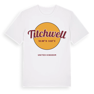Titchwell cirkel t-shirt – ekologisk bomull t-shirt från Pinshirt