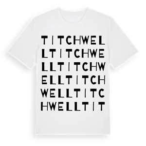 Titchwell ordlek t-shirt – ekologisk bomull t-shirt från Pinshirt