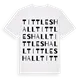 Tittleshall ordlek t-shirt