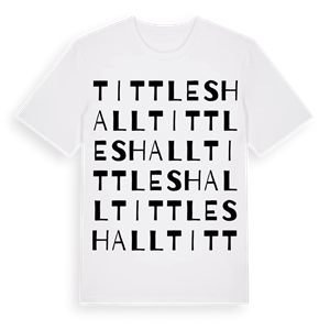 Tittleshall ordlek t-shirt – ekologisk bomull t-shirt från Pinshirt