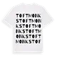 Toft Monks ordlek t-shirt