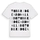 Tonbridge and Malling ordlek t-shirt