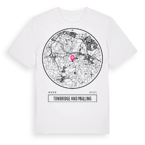 Tonbridge and Malling t-shirt – ekologisk bomull t-shirt från Pinshirt
