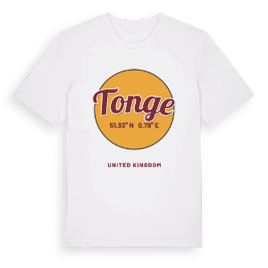 Tonge cirkel t-shirt – ekologisk bomull t-shirt från Pinshirt