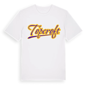 Topcroft baseball t-shirt – ekologisk bomull t-shirt från Pinshirt