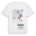 Torbay karta t-shirt