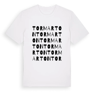 Tormarton ordlek t-shirt – ekologisk bomull t-shirt från Pinshirt
