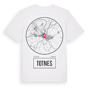 Totnes t-shirt – ekologisk bomull t-shirt från Pinshirt