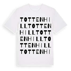 Tottenhill ordlek t-shirt – ekologisk bomull t-shirt från Pinshirt