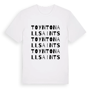 Toynton All Saints ordlek t-shirt – ekologisk bomull t-shirt från Pinshirt
