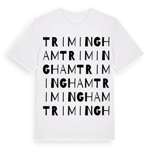 Trimingham ordlek t-shirt – ekologisk bomull t-shirt från Pinshirt