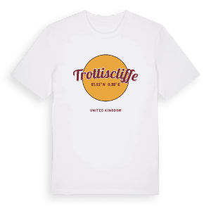 Trottiscliffe cirkel t-shirt – ekologisk bomull t-shirt från Pinshirt