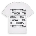 Trotton with Chithurst ordlek t-shirt