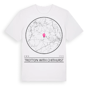 Trotton with Chithurst t-shirt – ekologisk bomull t-shirt från Pinshirt