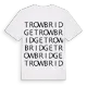 Trowbridge ordlek t-shirt