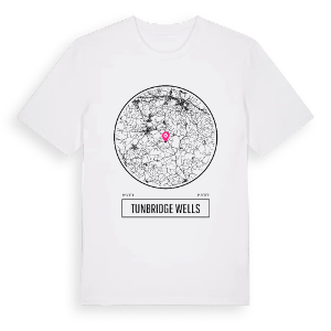 Tunbridge Wells t-shirt – ekologisk bomull t-shirt från Pinshirt