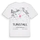Tunstall karta t-shirt