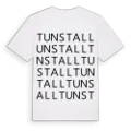 Tunstall ordlek t-shirt