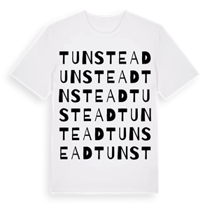 Tunstead ordlek t-shirt – ekologisk bomull t-shirt från Pinshirt