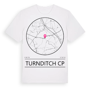 Turnditch CP t-shirt – ekologisk bomull t-shirt från Pinshirt