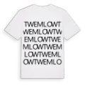 Twemlow ordlek t-shirt