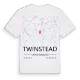 Twinstead karta t-shirt