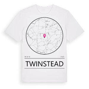 Twinstead t-shirt – ekologisk bomull t-shirt från Pinshirt