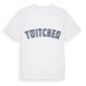Twitchen college t-shirt – ekologisk bomull t-shirt från Pinshirt