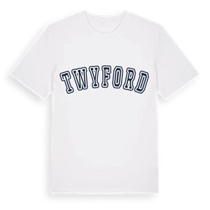 Twyford college t-shirt – ekologisk bomull t-shirt från Pinshirt