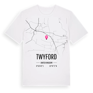 Twyford karta t-shirt – ekologisk bomull t-shirt från Pinshirt
