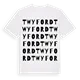 Twyford ordlek t-shirt