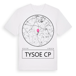 Tysoe CP t-shirt – ekologisk bomull t-shirt från Pinshirt