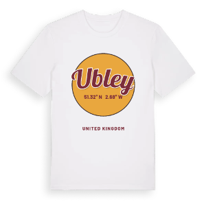 Ubley cirkel t-shirt – ekologisk bomull t-shirt från Pinshirt