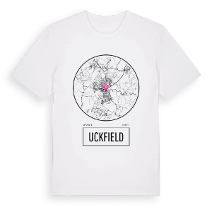 Uckfield t-shirt – ekologisk bomull t-shirt från Pinshirt