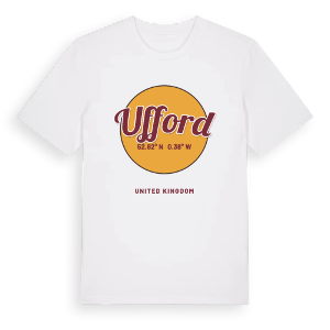 Ufford cirkel t-shirt – ekologisk bomull t-shirt från Pinshirt
