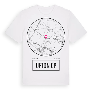 Ufton CP t-shirt – ekologisk bomull t-shirt från Pinshirt