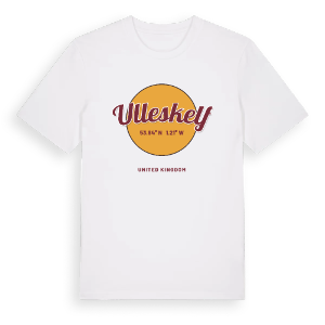 Ulleskelf cirkel t-shirt – ekologisk bomull t-shirt från Pinshirt