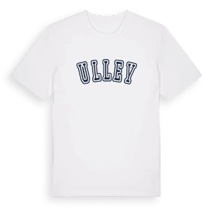 Ulley college t-shirt – ekologisk bomull t-shirt från Pinshirt