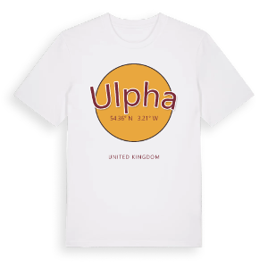 Ulpha cirkel t-shirt – ekologisk bomull t-shirt från Pinshirt