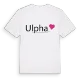 Ulpha hjärta t-shirt