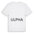 Jag älskar Ulpha t-shirt stort tryck