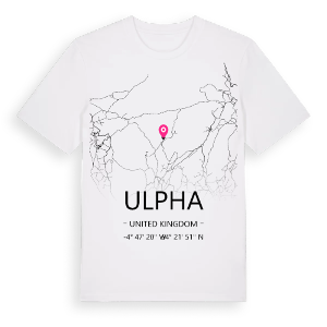 Ulpha karta t-shirt – ekologisk bomull t-shirt från Pinshirt