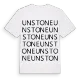 Unstone ordlek t-shirt