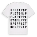 Upper Poppleton ordlek t-shirt