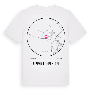 Upper Poppleton t-shirt – ekologisk bomull t-shirt från Pinshirt