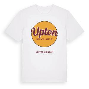 Upton cirkel t-shirt – ekologisk bomull t-shirt från Pinshirt